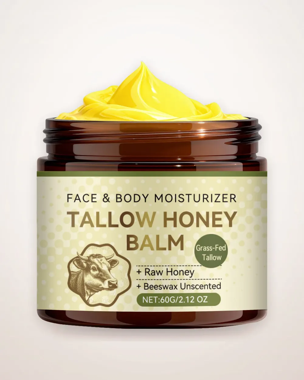 Tallow and Beeswax Face and Body Balm