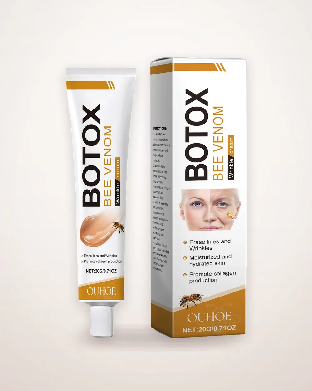 Bee Venom Night Face Serum Roller