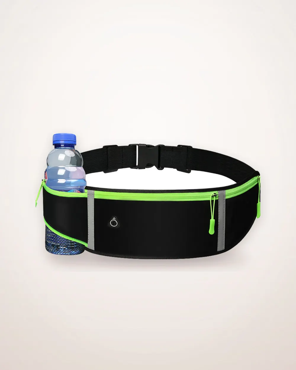 Slim Running Belt with Zip Pocket