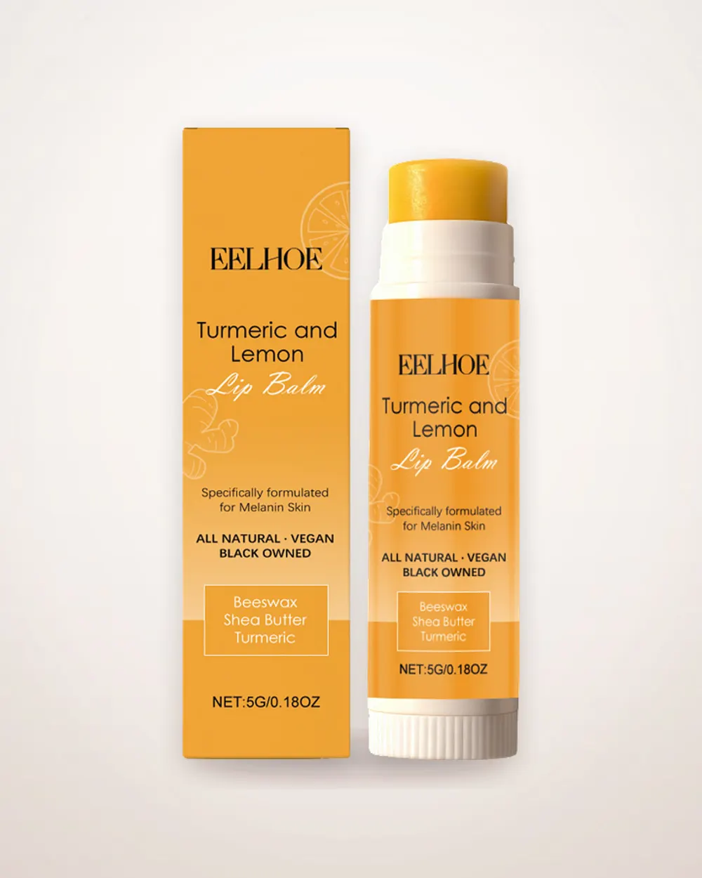 Turmeric Lemon Lip Balm