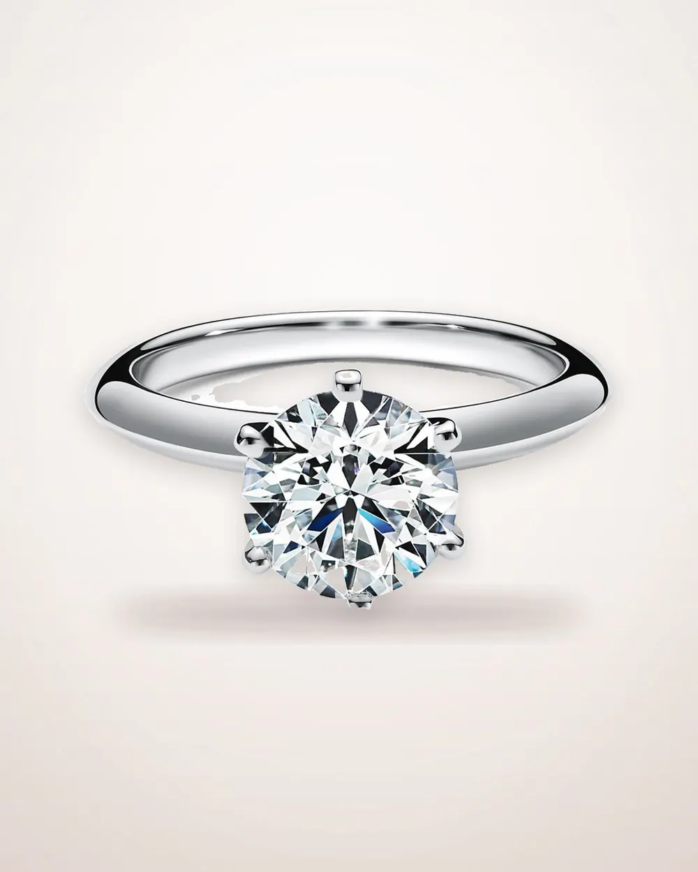 2 Carat Pavé Set Ring