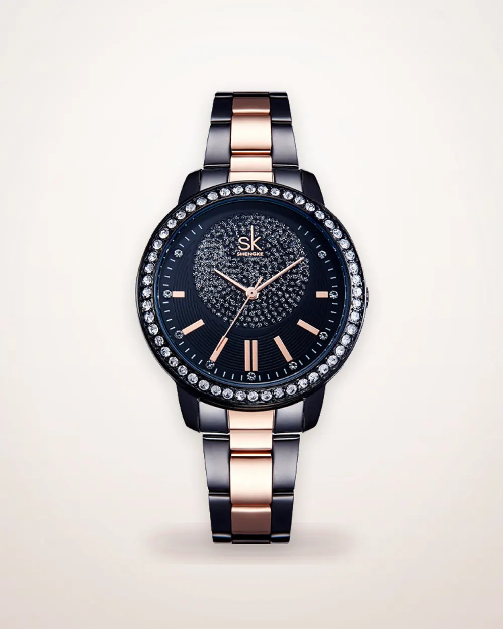 Crystal Bracelet Quartz Watch
