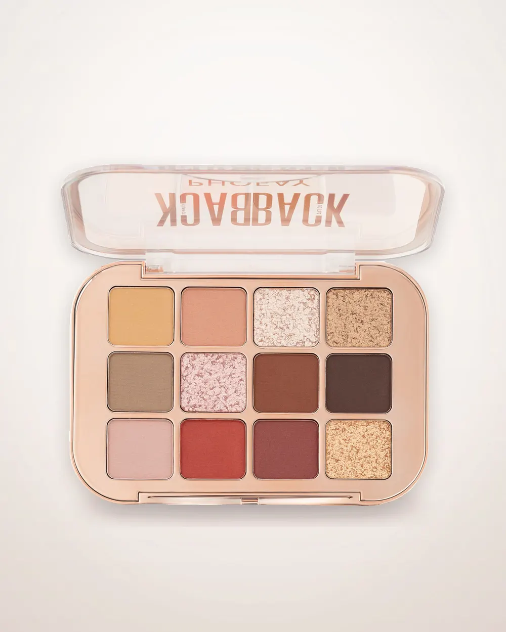 12-Color Matte and Metallic Eyeshadow Palette