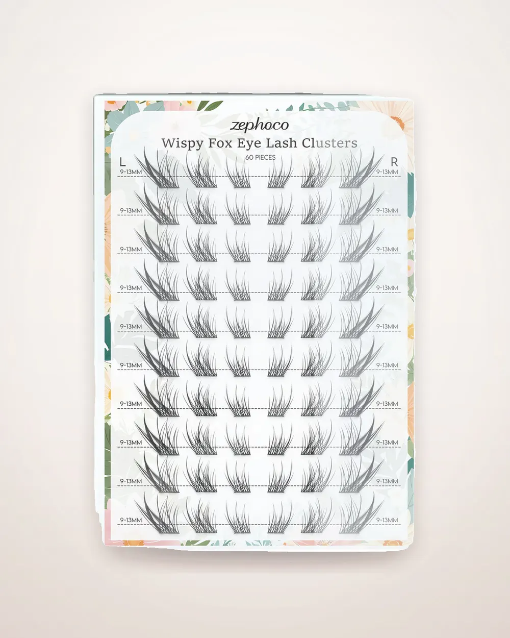 Fox Eye Self-Adhesive False Eyelashes