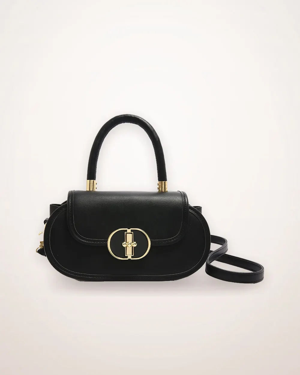 Retro Matte Mini Round Crossbody Bag
