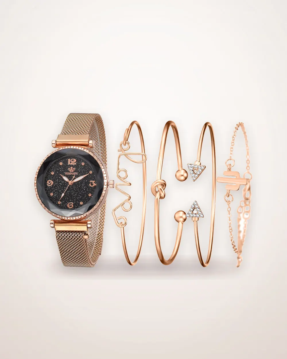 Starry Dial Roman Numeral Watch