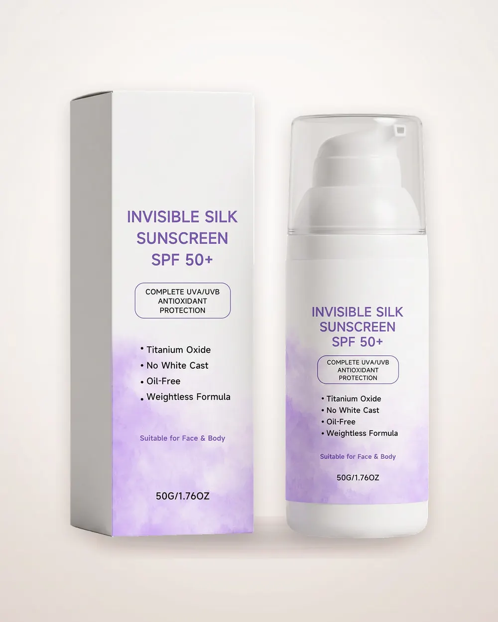Invisible Silk Facial Sunscreen