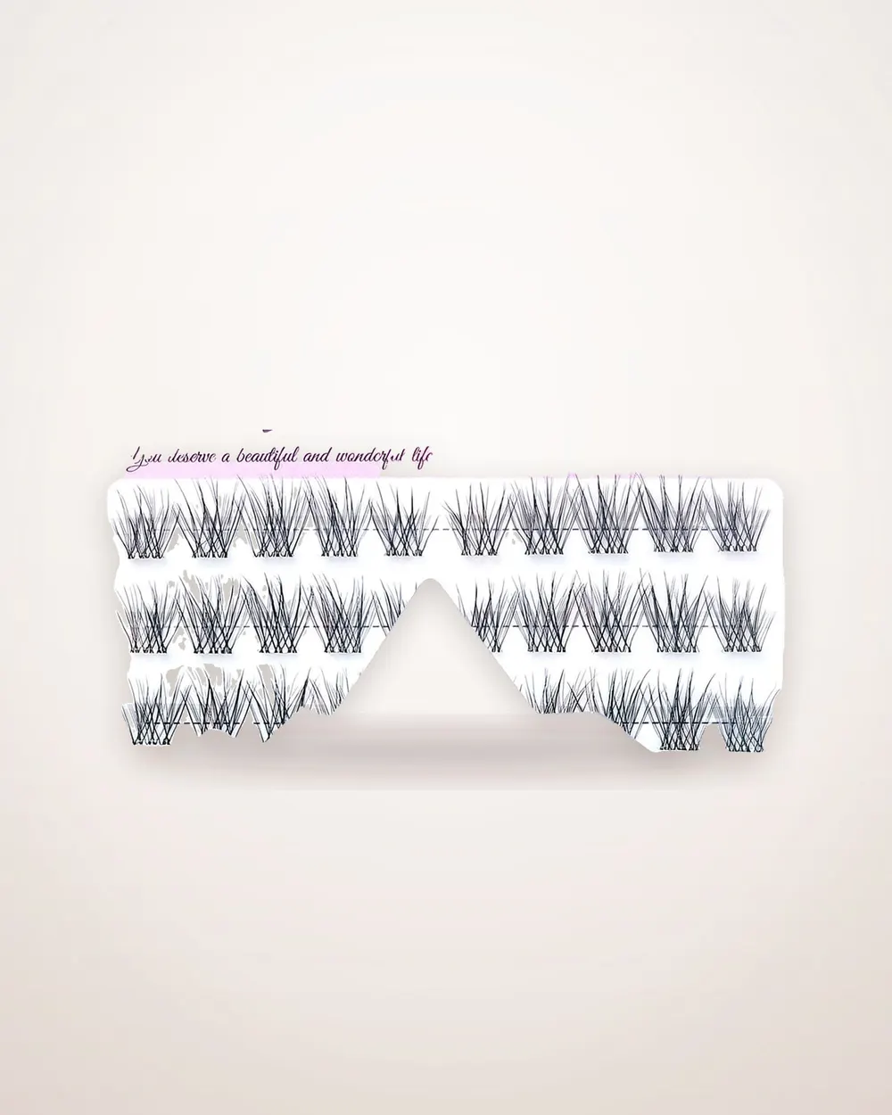 Adhesive-Free Crescent Faux Lashes