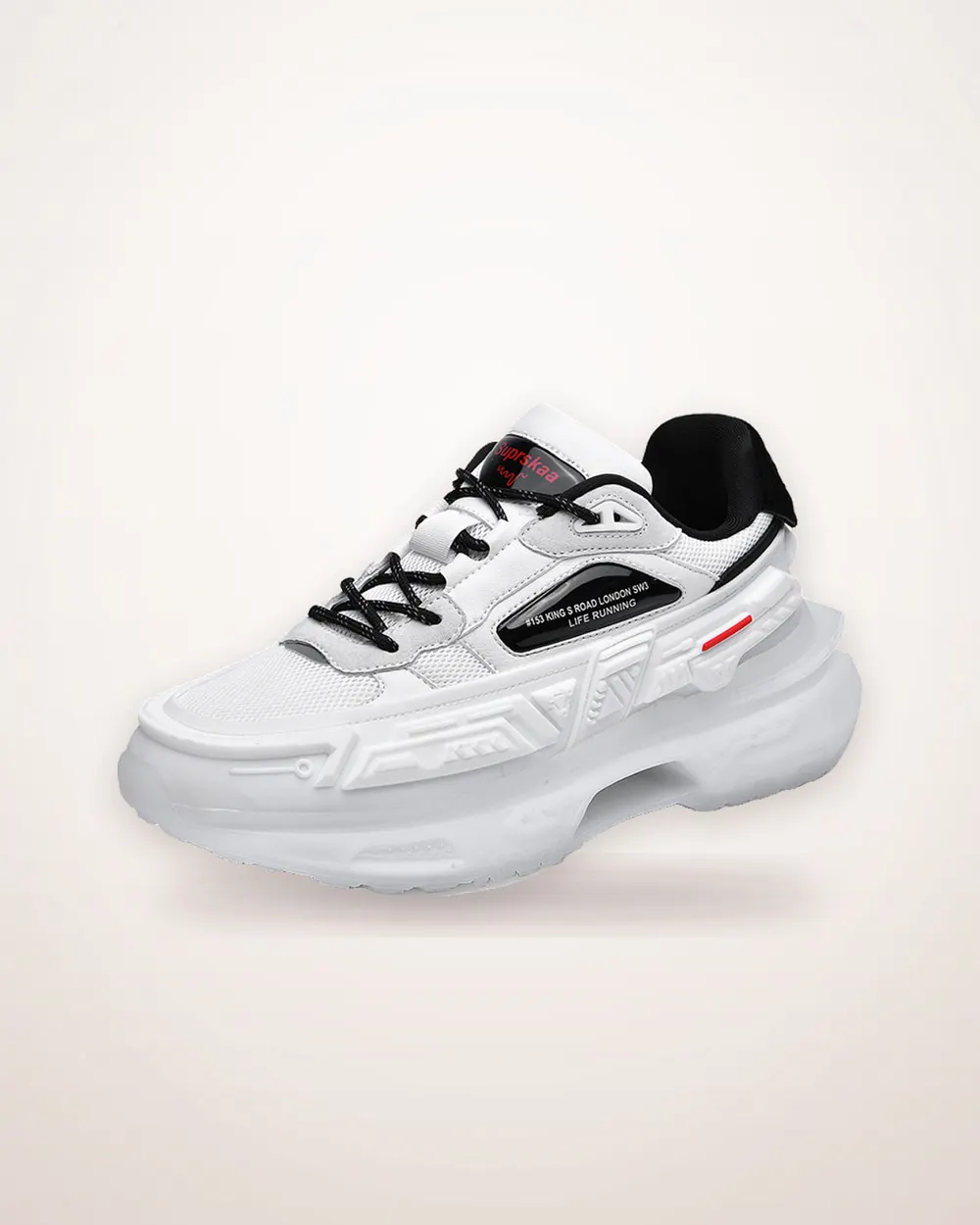 Popcorn Sole Platform Low Top Sneakers