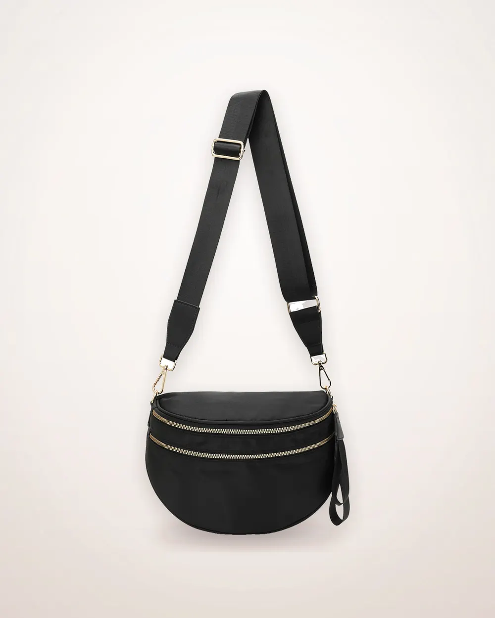 Plaid Oxford Cloth Crossbody Bag