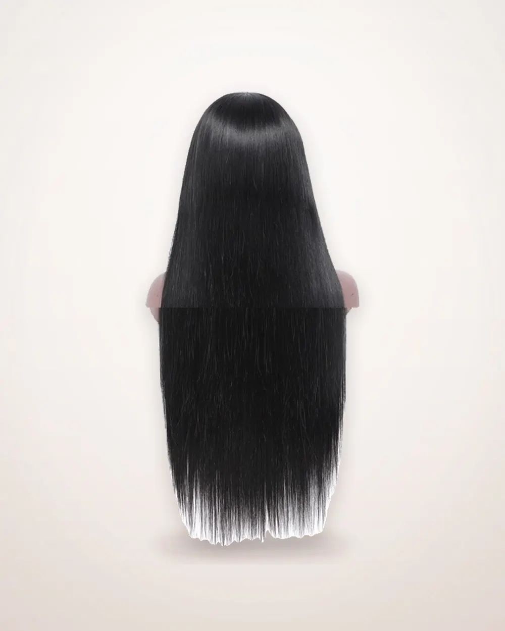Straight Human Hair Headband Hairpiece
