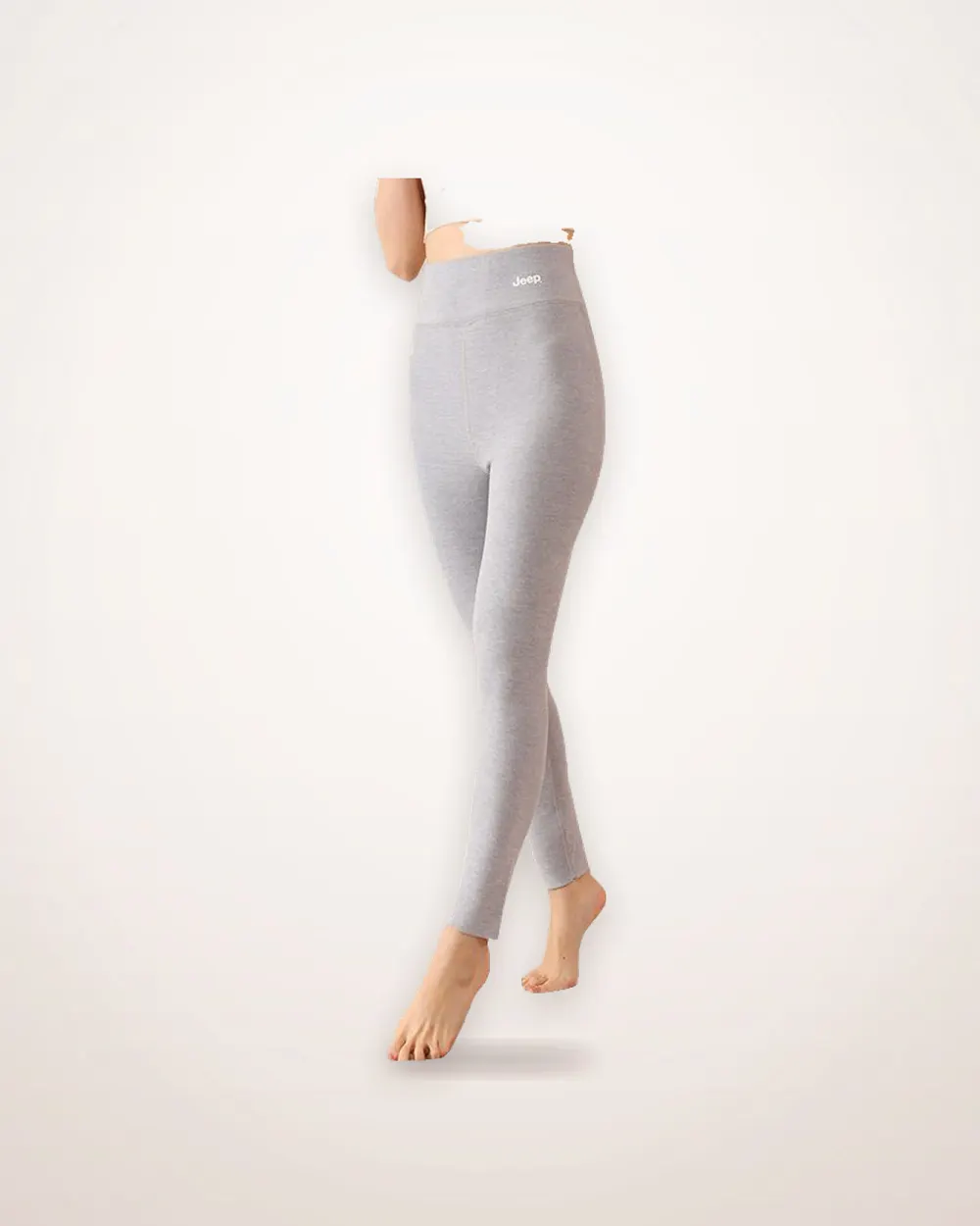 High Waist Wool-Blend Warm Leggings