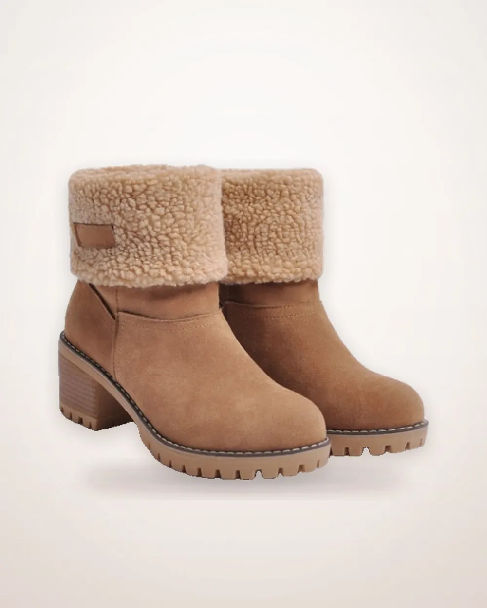 Suede Platform Martin Boots