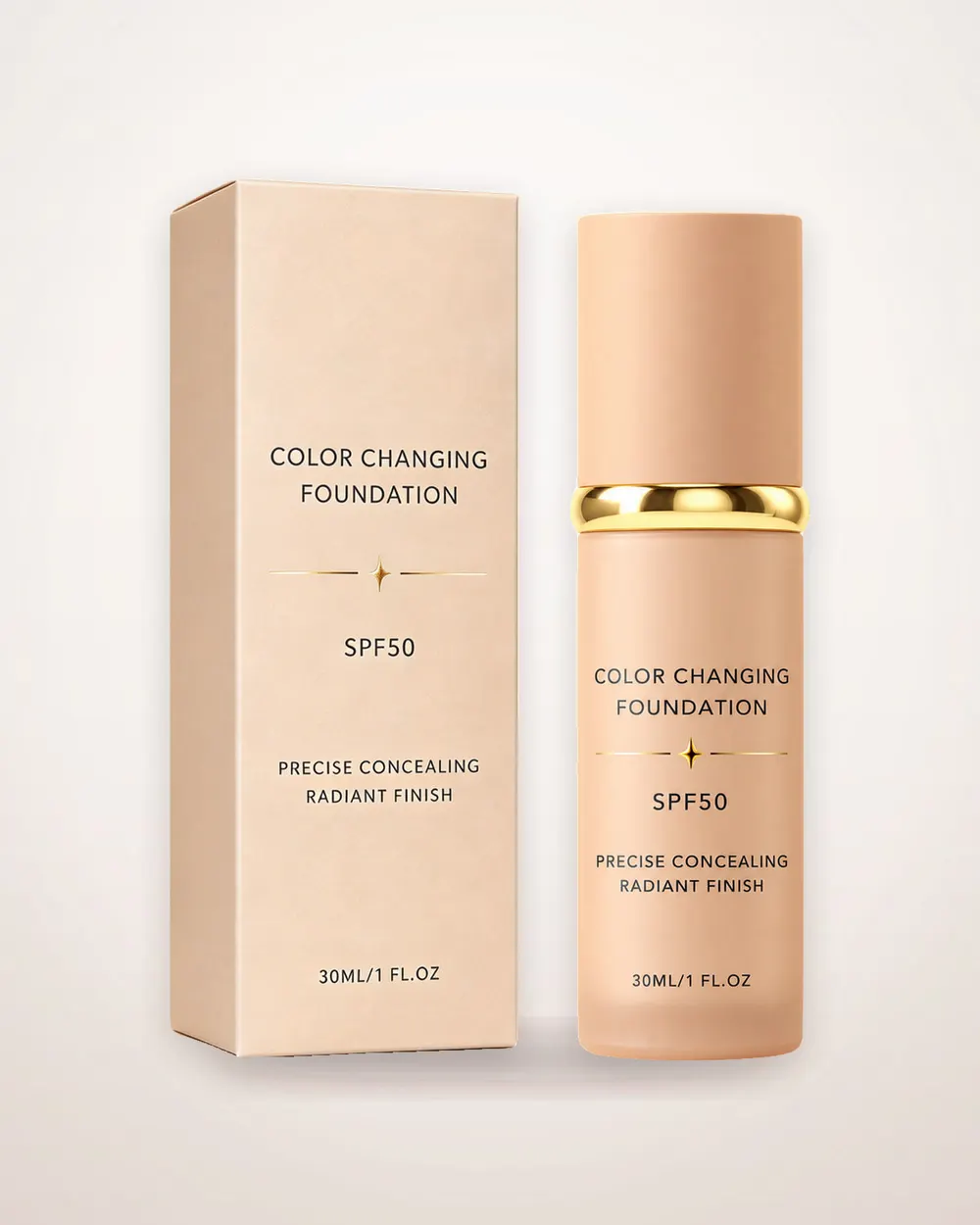 Color-Changing Foundation Liquid