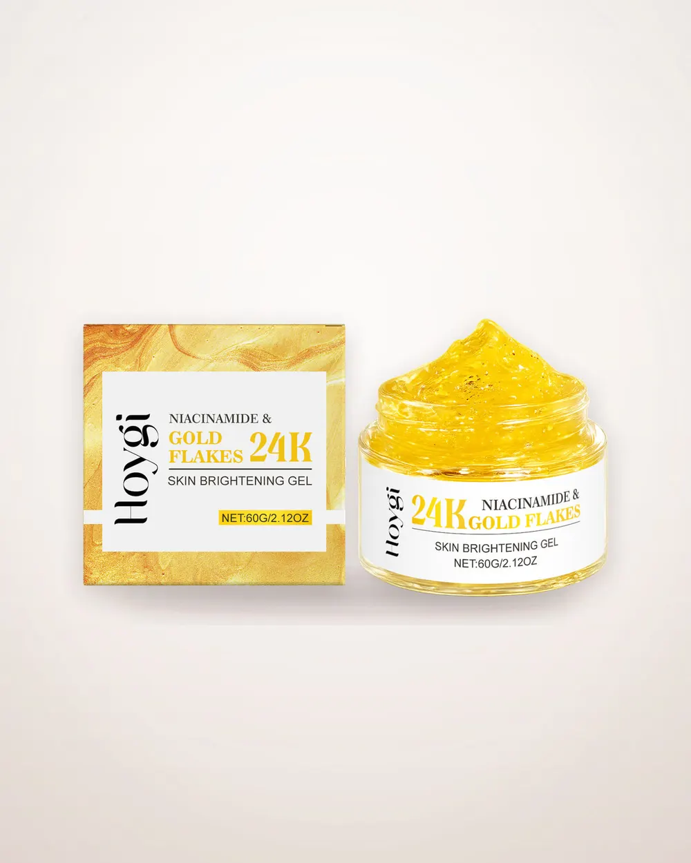 Nicotinamide Gold Foil Face Gel