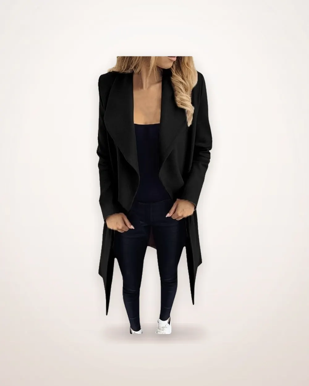 Woolen Puffer Coat for Women