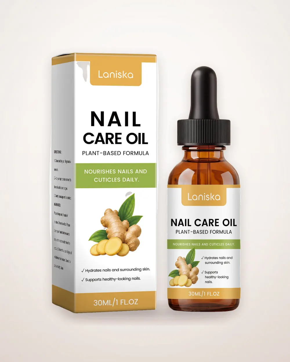 Panthenol and Ginger Nail Care Oil