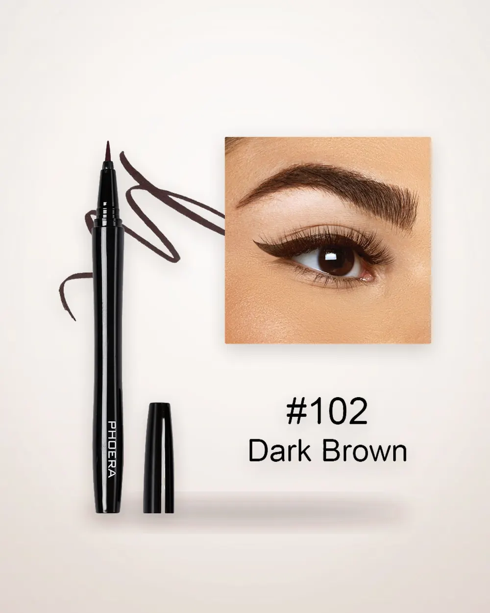 Liquid Eyeliner in Six Shades