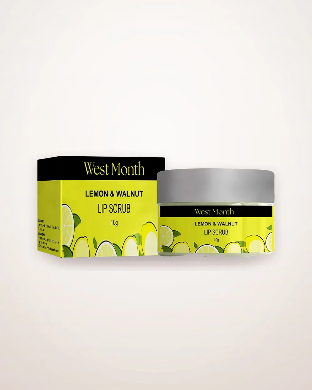 Lemon Walnut Lip Scrub