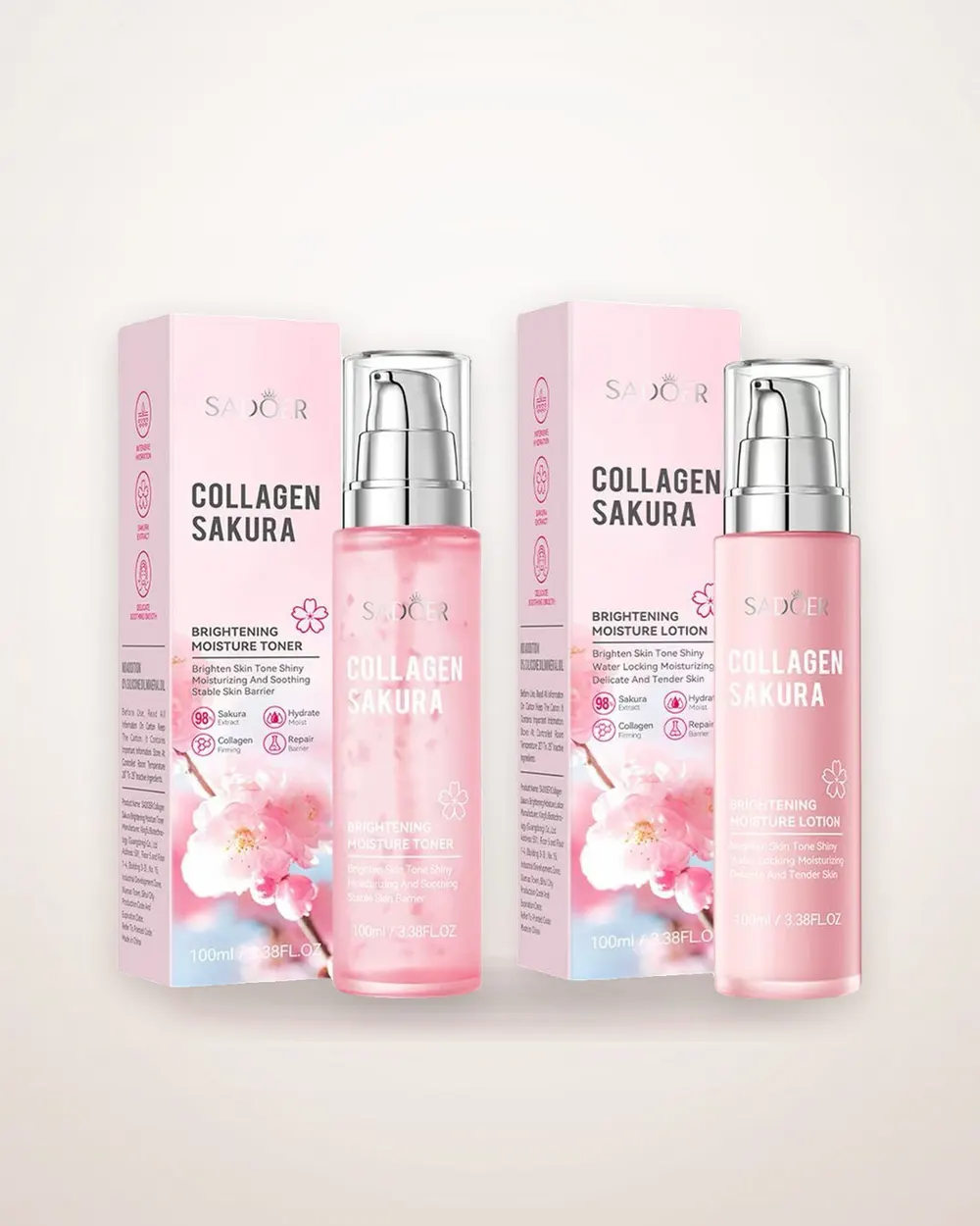 Collagen Sakura Moisture Toner Duo