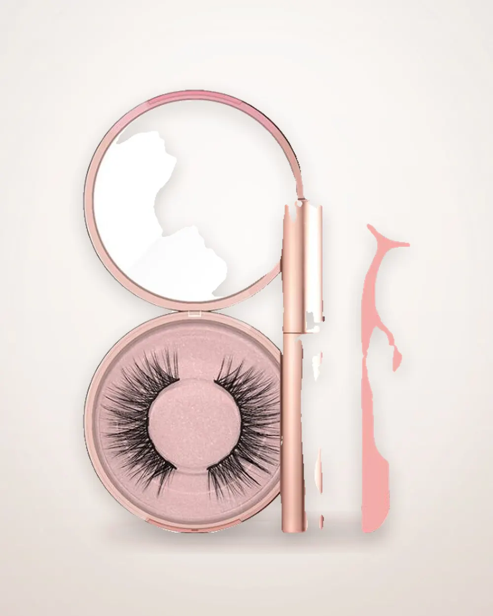 Magnetic Eyeliner and Lash Set with Tweezers