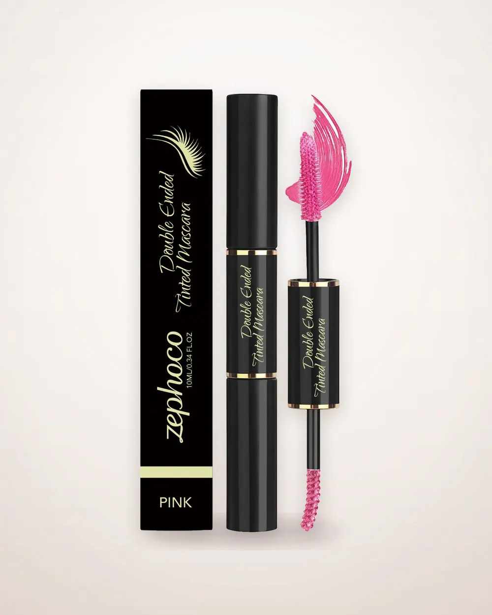 Pink Double-Ended Tinted Mascara
