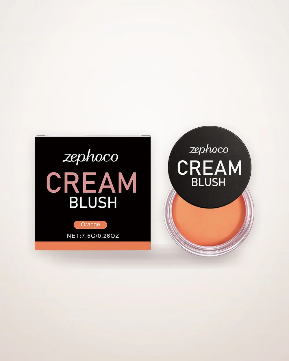 Orange Silky Moisturizing Cream Blush
