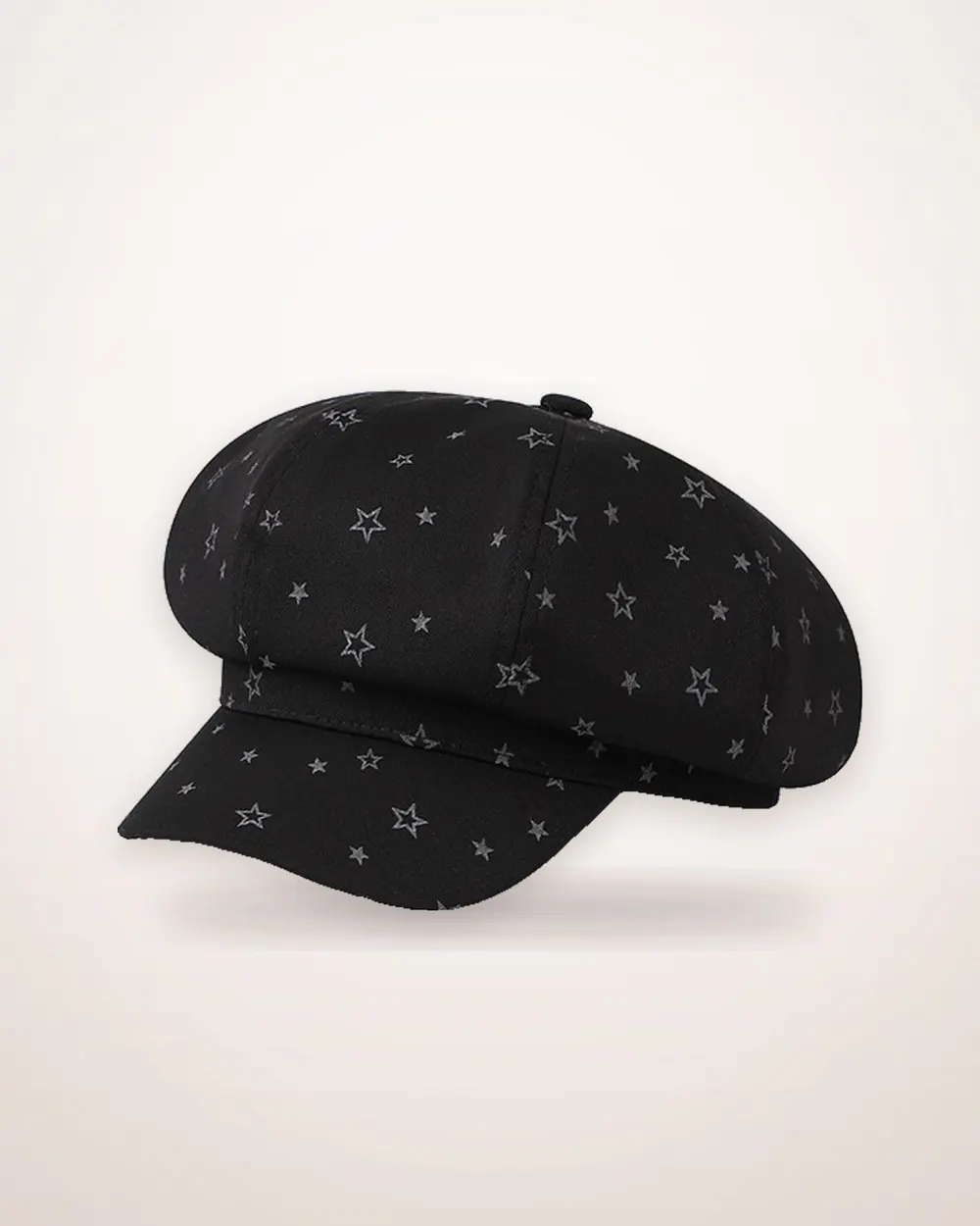 Large Fit Octagonal Newsboy Cap