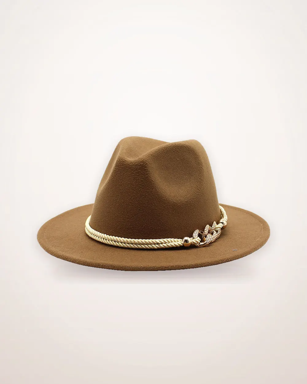 Plain Weave Wool Fedora