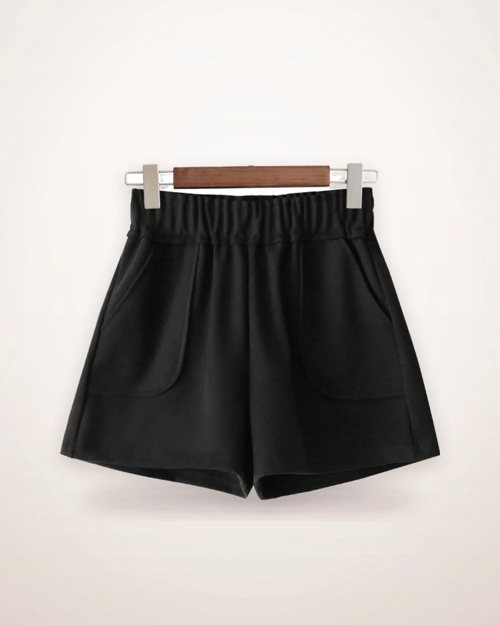 High Waist Wide Leg A-Line Shorts