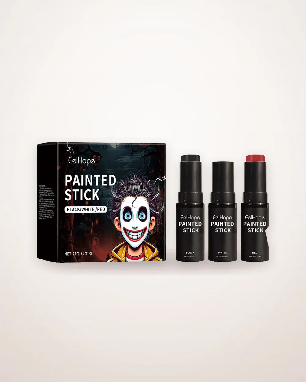 Full Cover Body Paint Stick Set