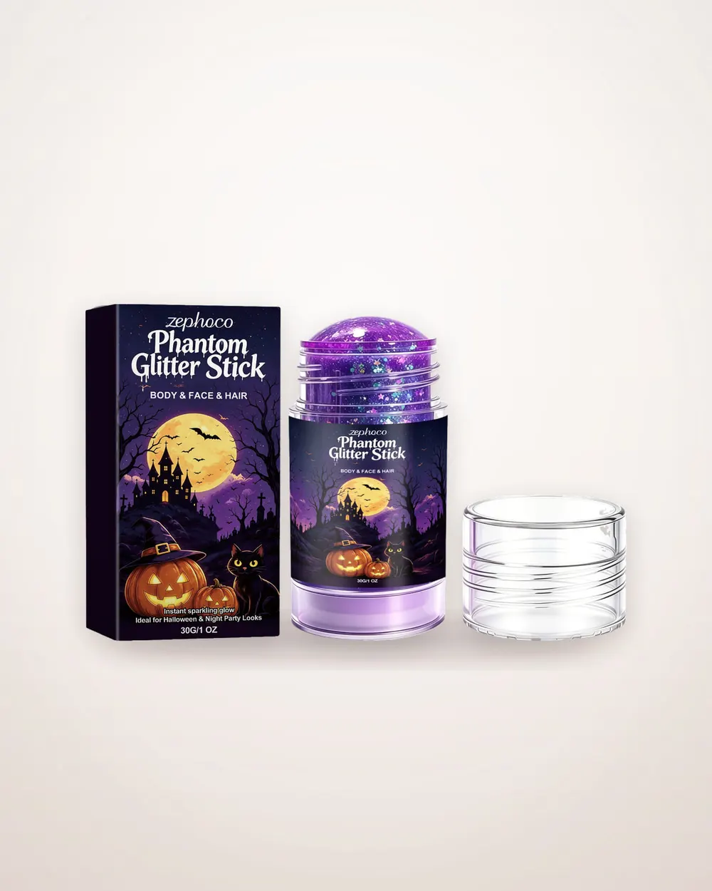 Twist-Up Glitter Stick for Face and Body