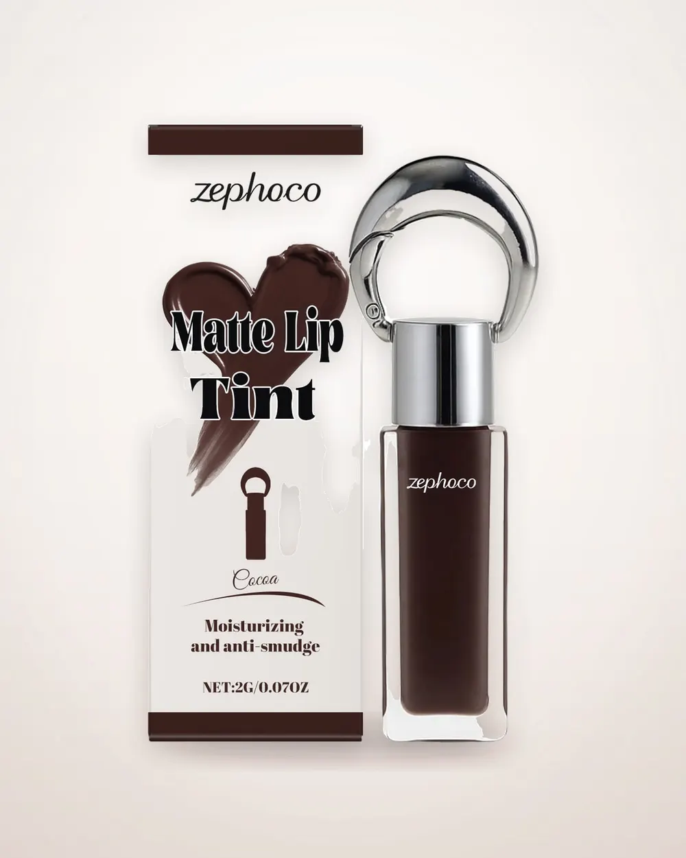 Cocoa Matte Silky Lip Gloss