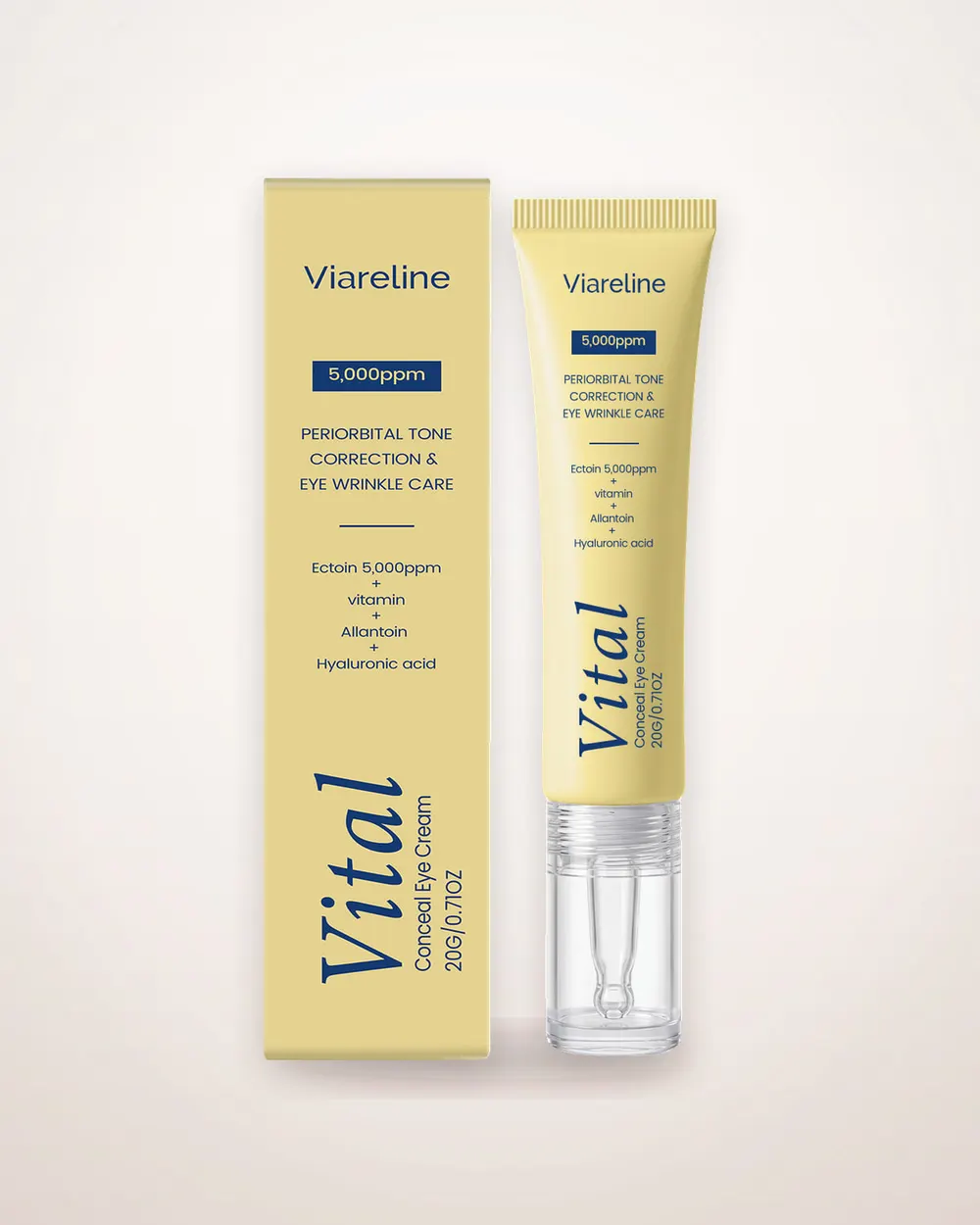 Eye Cream Concealer with Mineral Oil