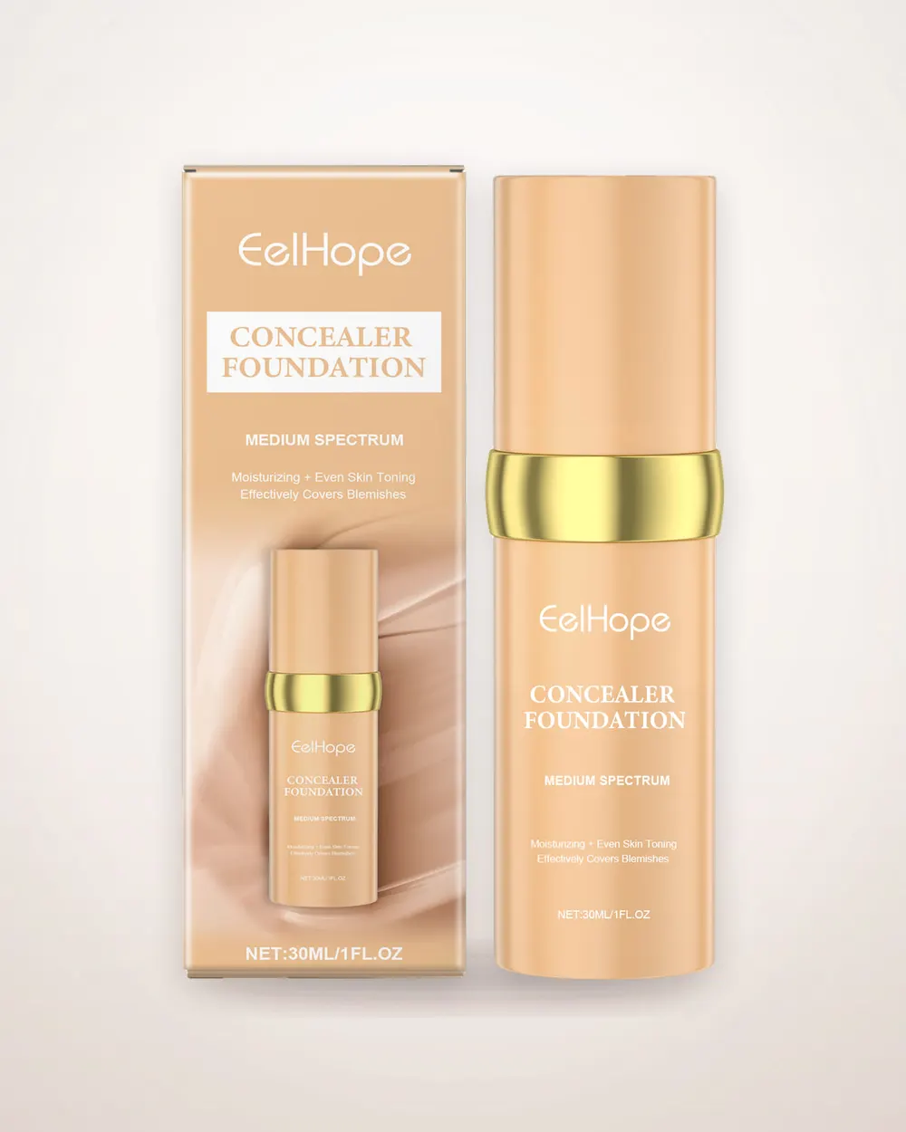 Lightweight Moisturizing Concealer Foundation