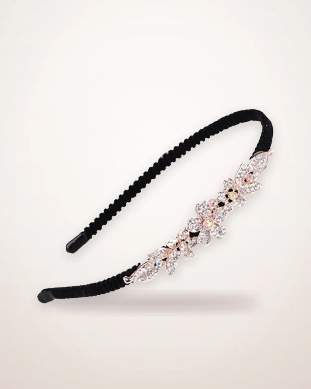 Rhinestone Motif Headband
