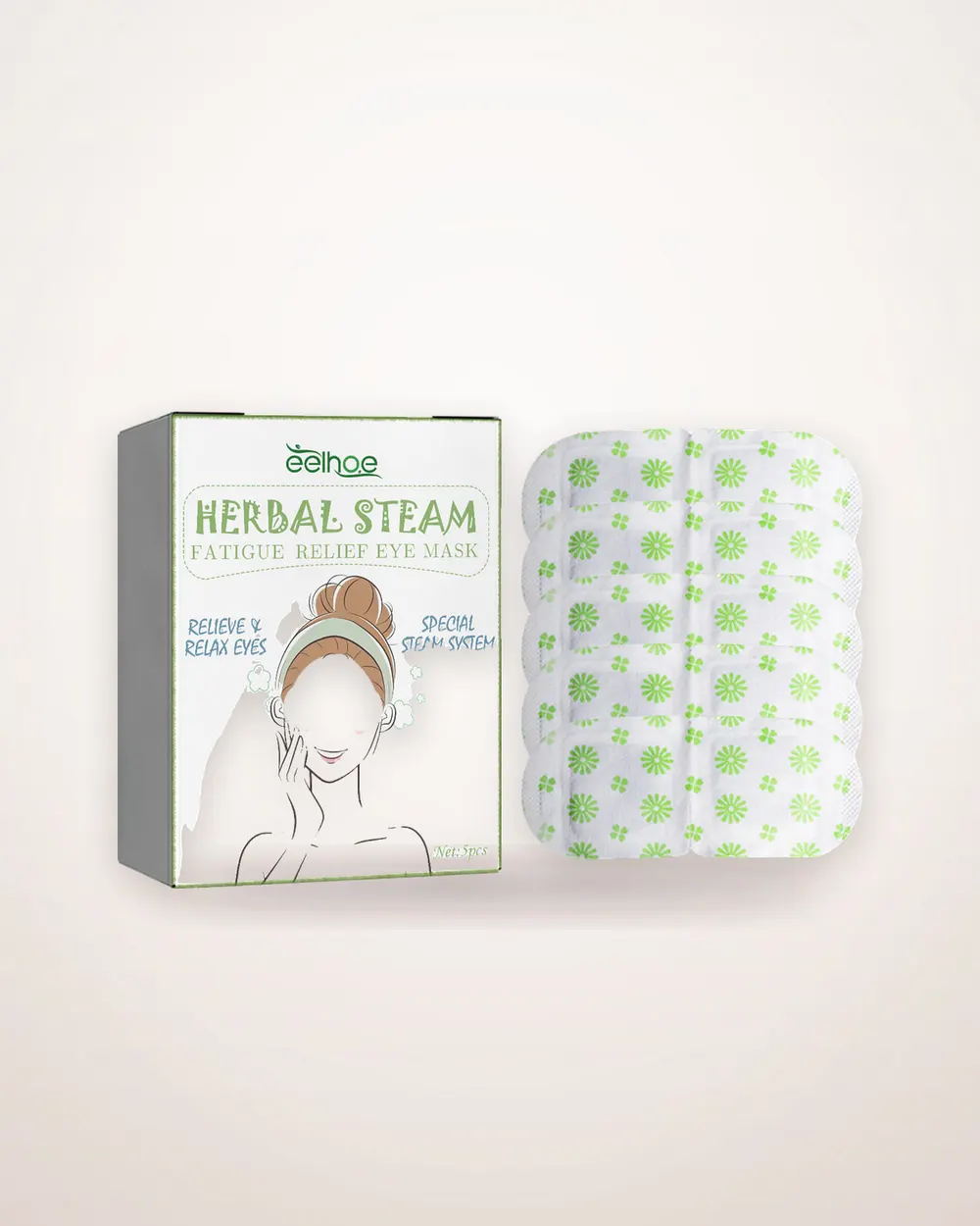 Five-Piece Herbal Facial Serum Set