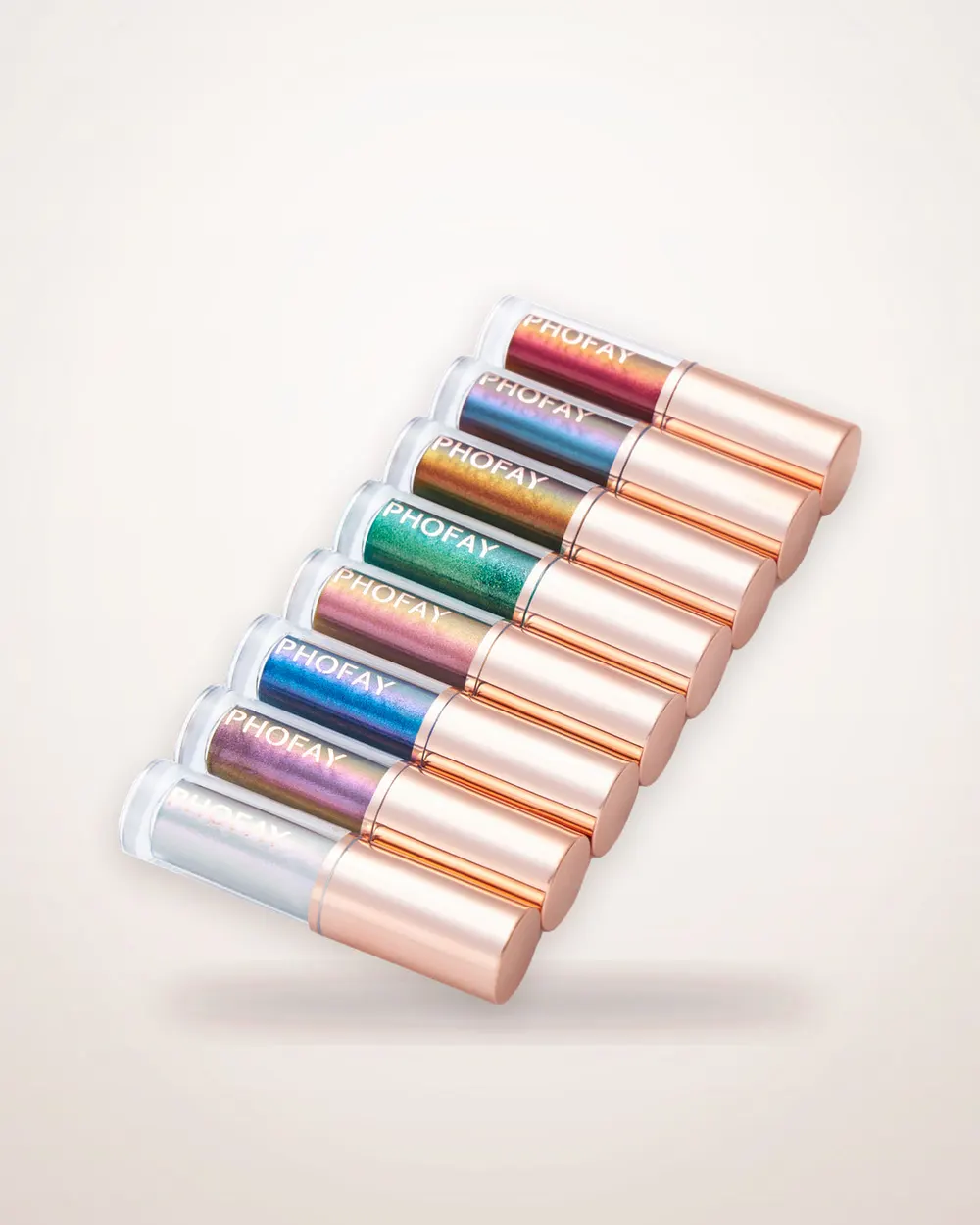 8-Piece Liquid Glitter Eyeliner Set