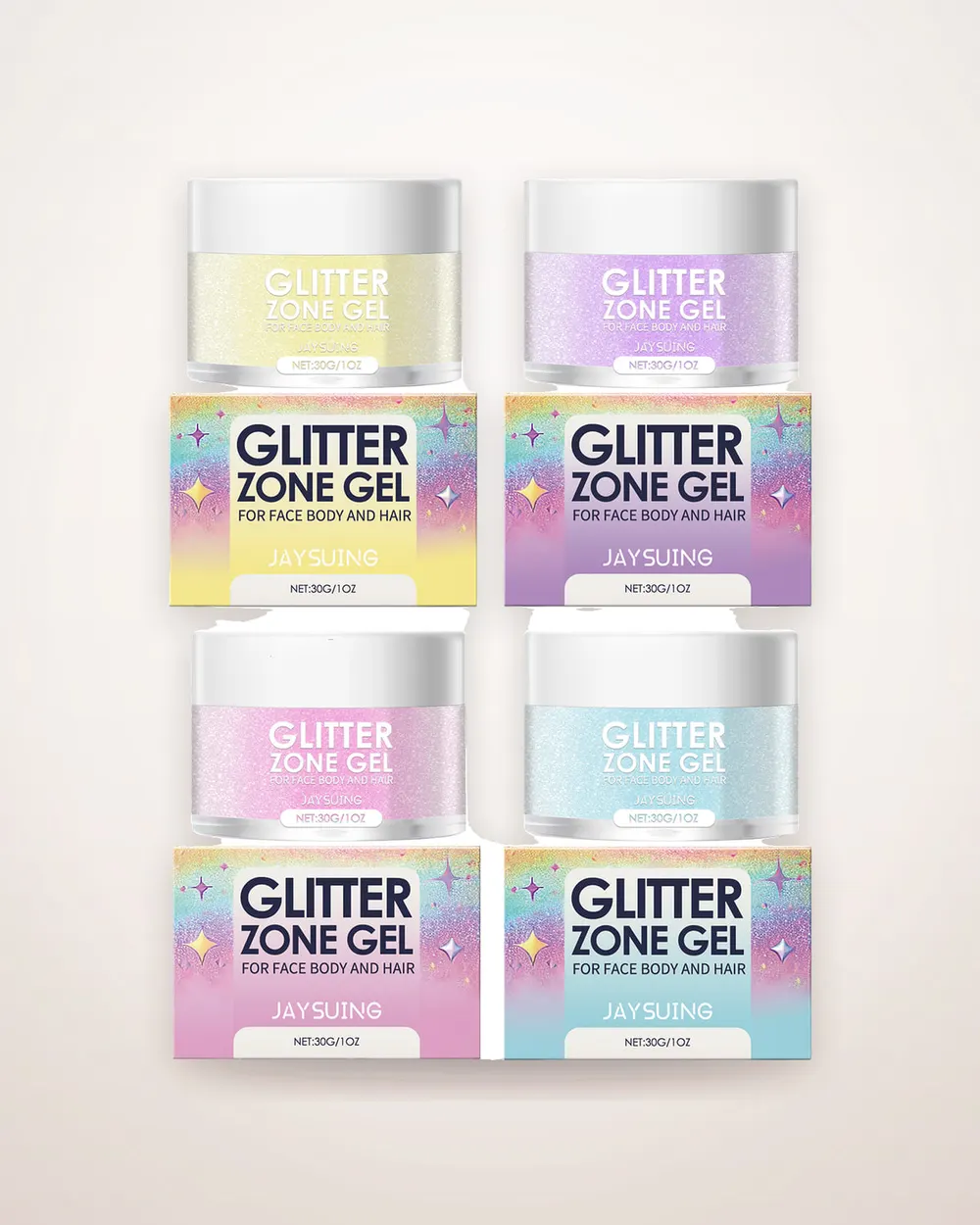 Mica Glitter Gel for Face and Body