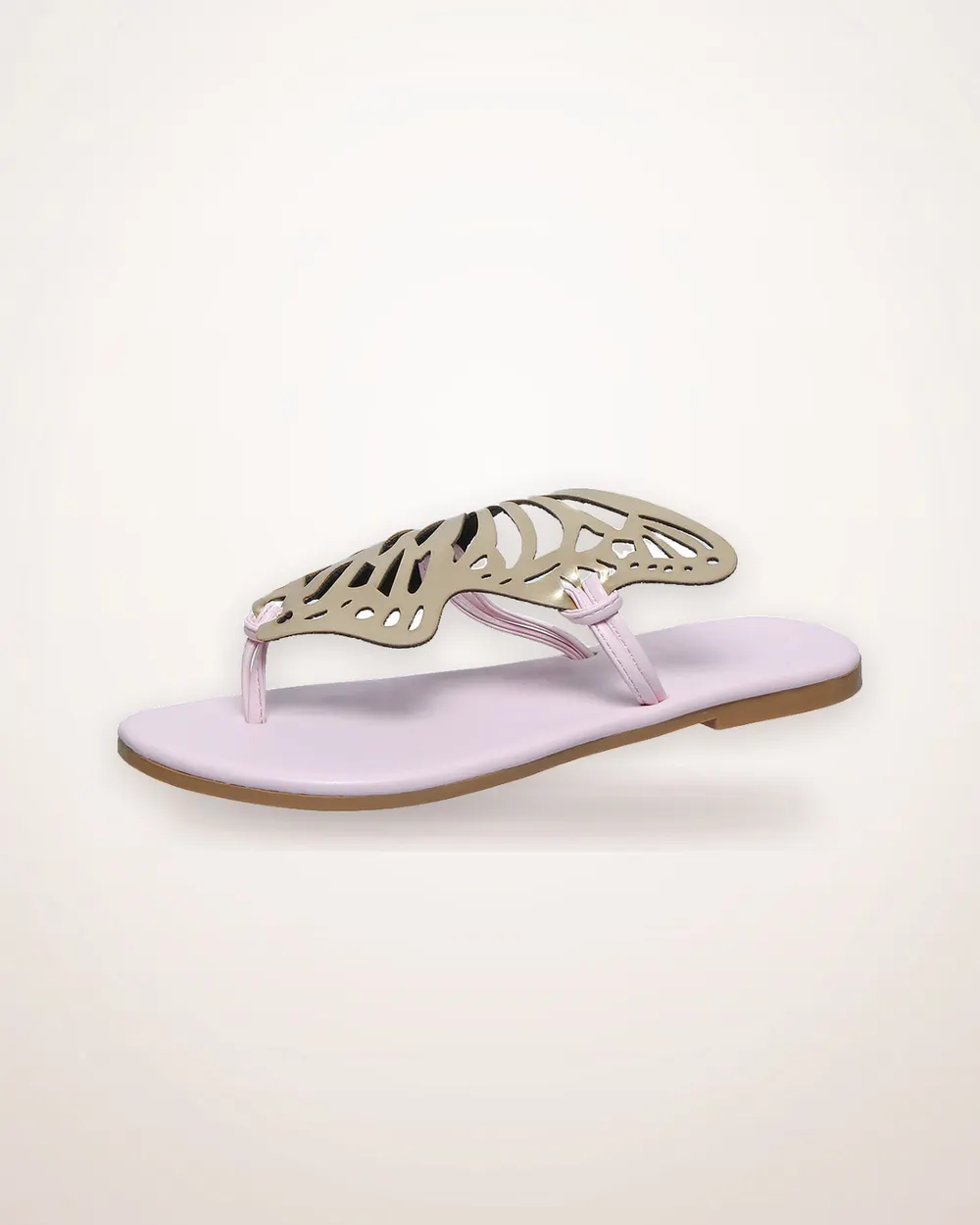 Hollow Butterfly Flat Sandals