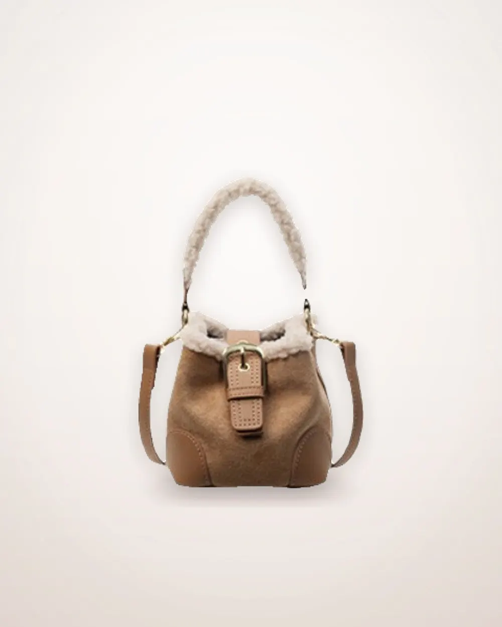 Soft Plush Crossbody Bag