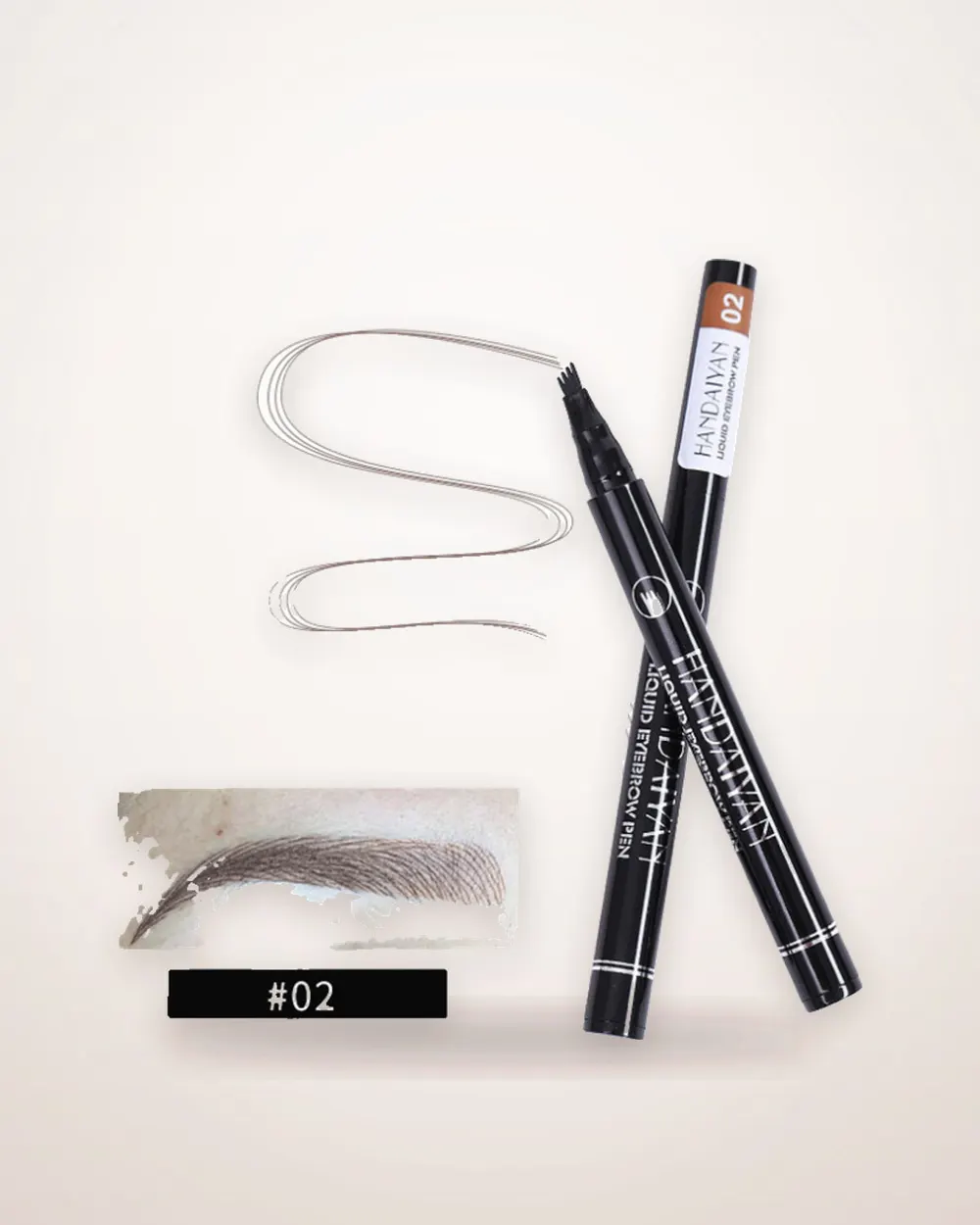 Waterproof Four-Tip Microblading Brow Pen