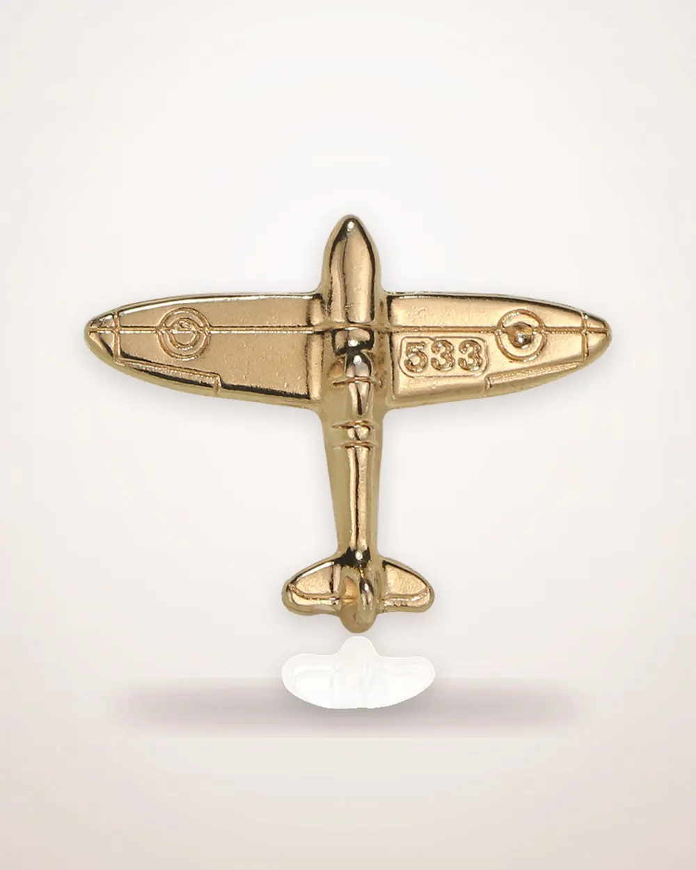 Aircraft Alloy Brooch Pin