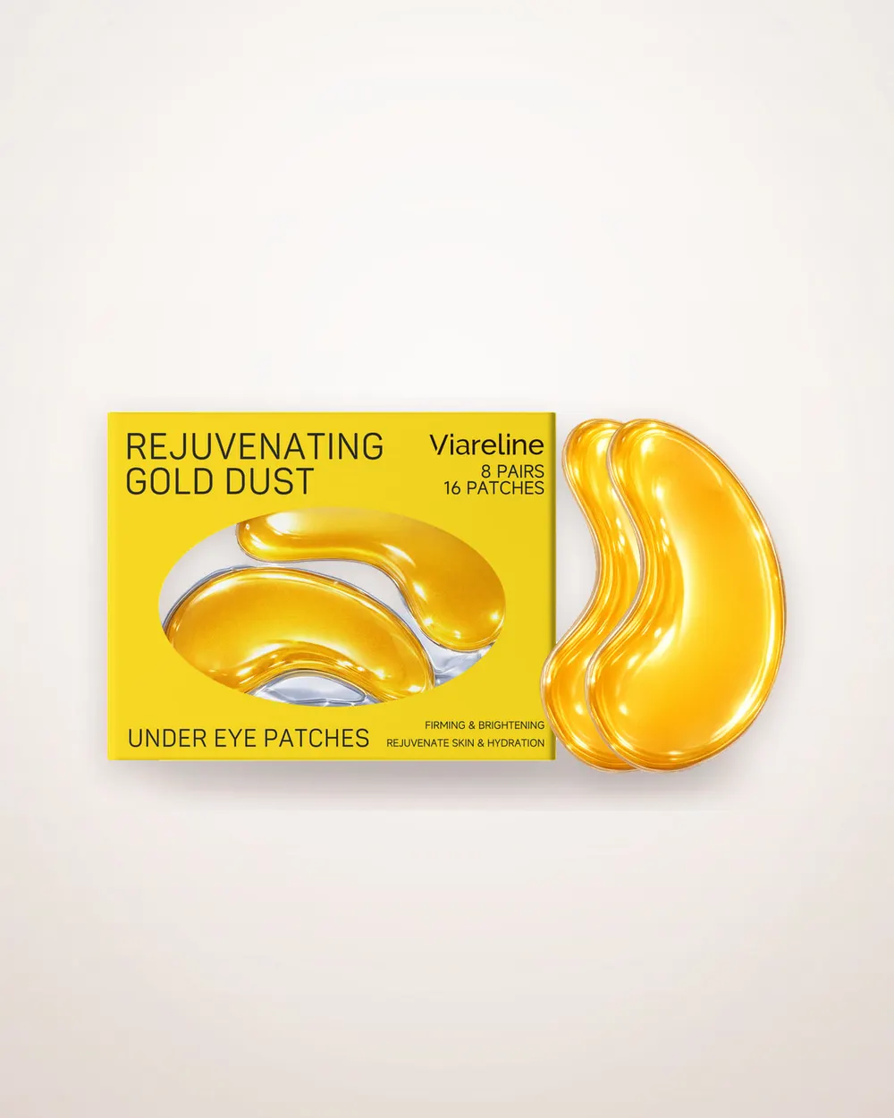 Golden Hydrogel Eye Mask, 16 Patches