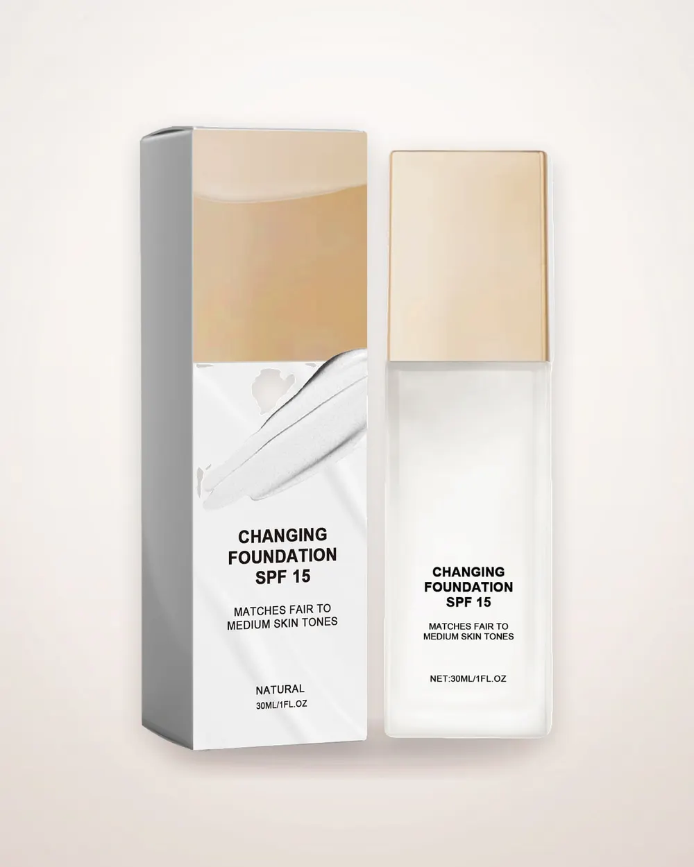 Color-Adapting Moisturizing Liquid Foundation