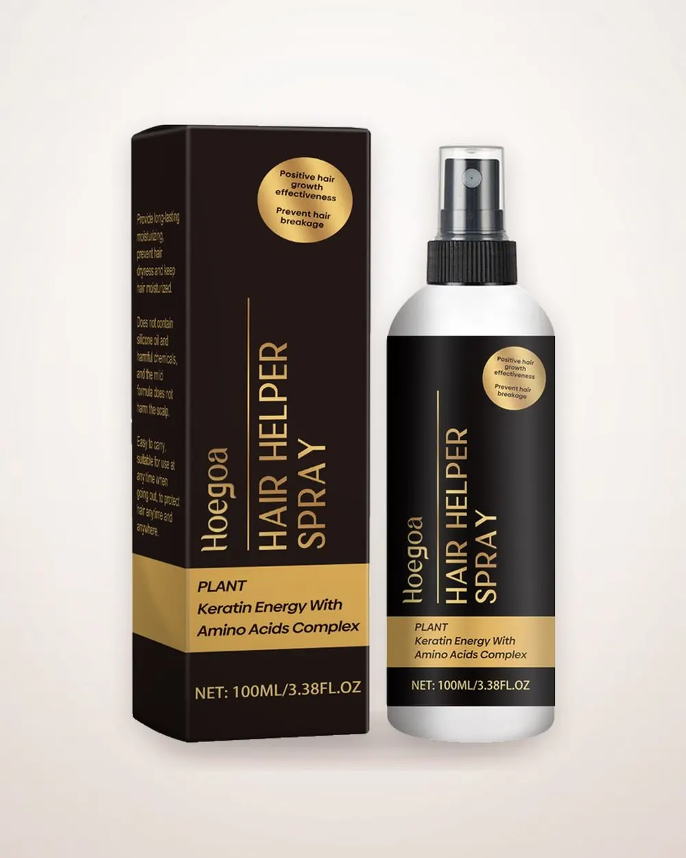 Keratin Smoothing Hair Spray