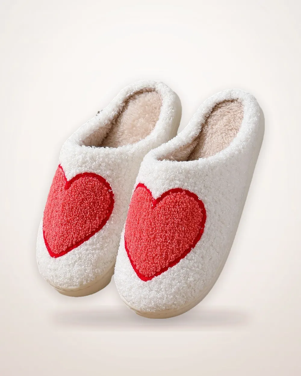 Embroidered Suede House Slippers