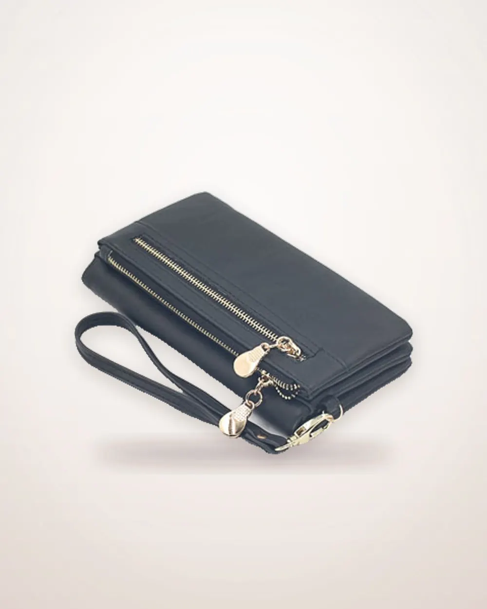 Faux Fur Zip-Around Long Wallet