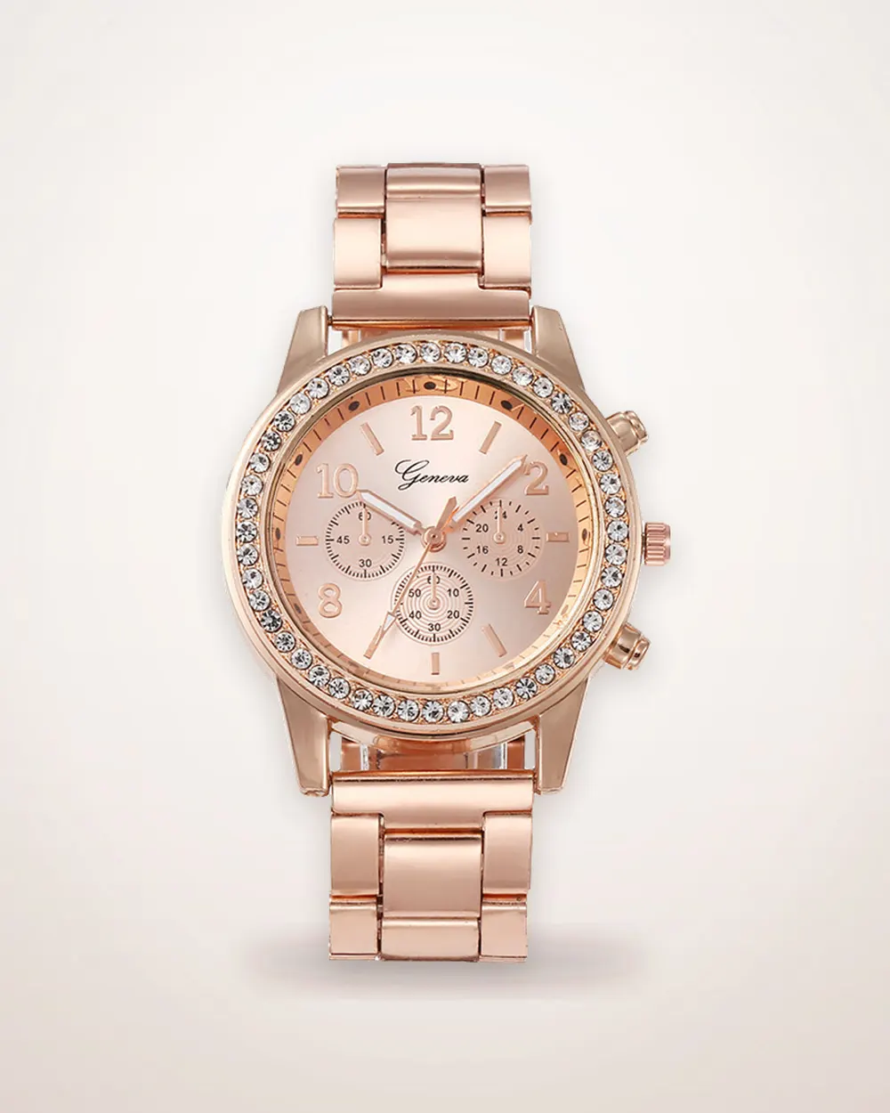 10mm Quartz Couple Watch and Bracelet Set