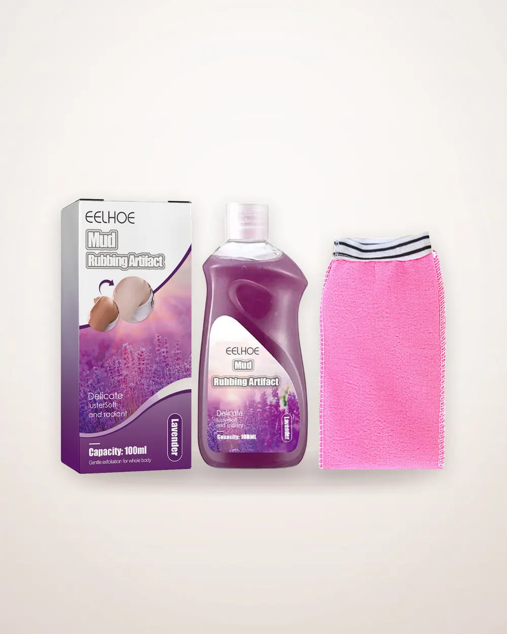 Lavender Vitamin C Body Exfoliating Gel
